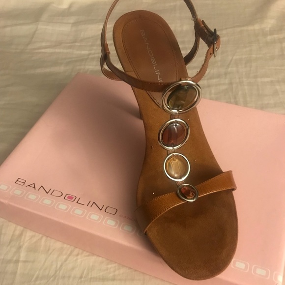 bandolino hambly wedge sandals